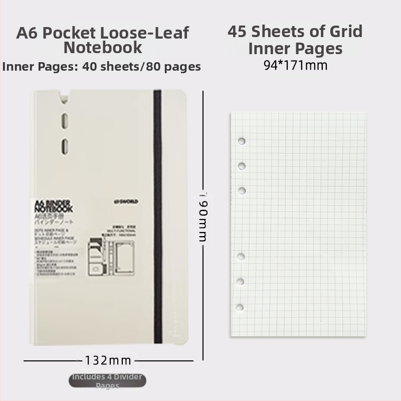 sworld kivehető lapokkal ellátott jegyzetfüzet kis jegyzetfüzet a7 jegyzetfüzet hordozható jegyzettömb munkához, magas színárnyalatú, hordozható zsebkönyv diákoknak