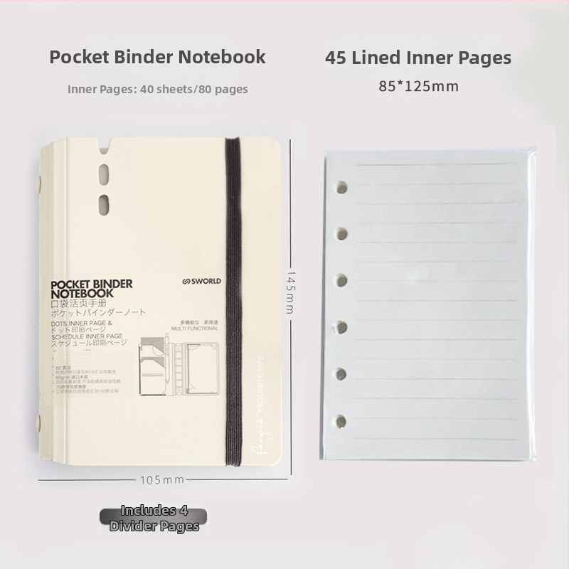 sworld kivehető lapokkal ellátott jegyzetfüzet kis jegyzetfüzet a7 jegyzetfüzet hordozható jegyzettömb munkához, magas színárnyalatú, hordozható zsebkönyv diákoknak