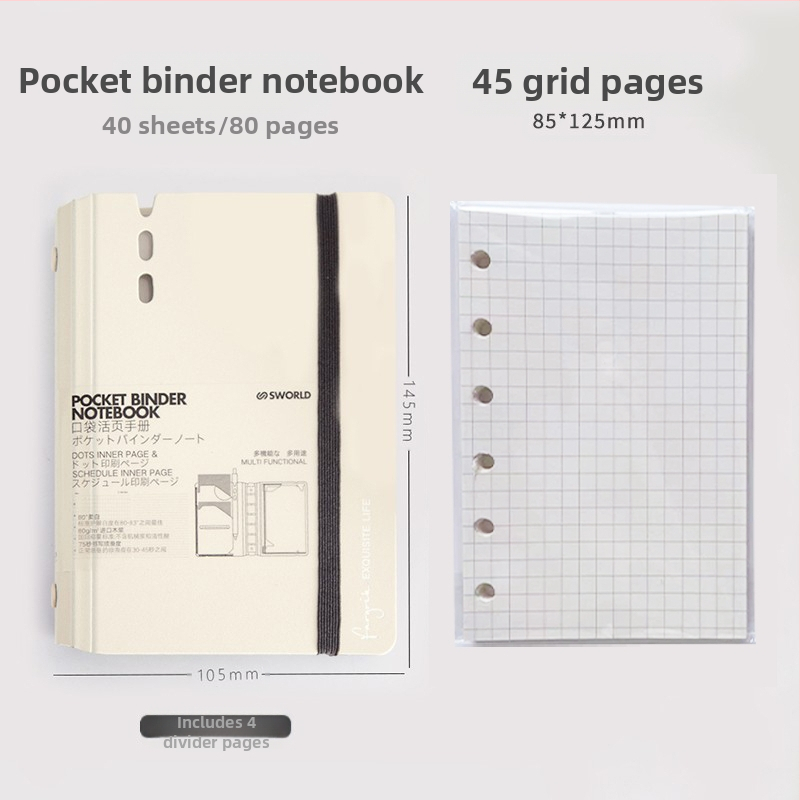 sworld kivehető lapokkal ellátott jegyzetfüzet kis jegyzetfüzet a7 jegyzetfüzet hordozható jegyzettömb munkához, magas színárnyalatú, hordozható zsebkönyv diákoknak