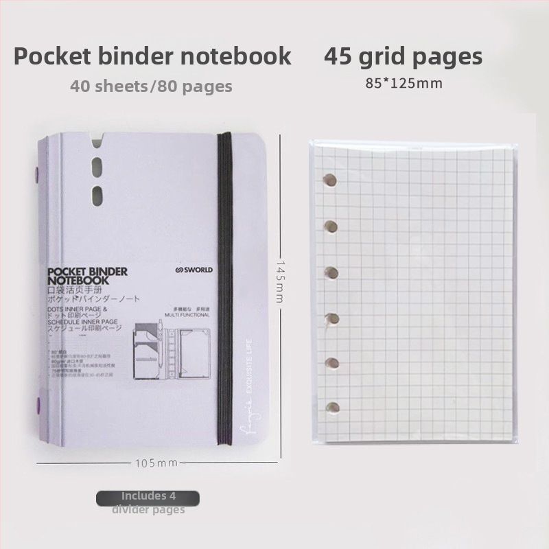 sworld kivehető lapokkal ellátott jegyzetfüzet kis jegyzetfüzet a7 jegyzetfüzet hordozható jegyzettömb munkához, magas színárnyalatú, hordozható zsebkönyv diákoknak
