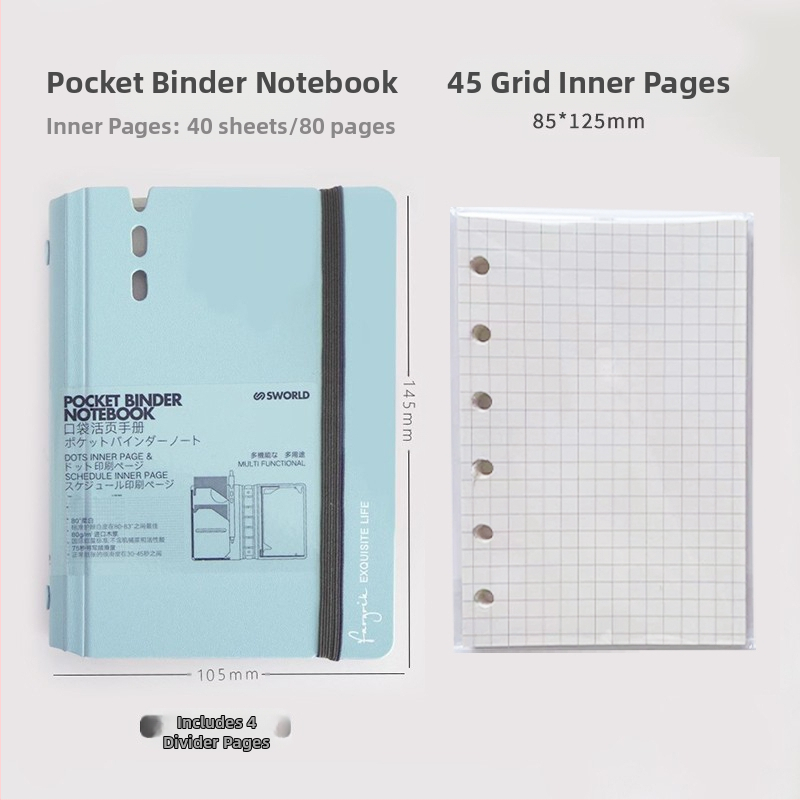 sworld kivehető lapokkal ellátott jegyzetfüzet kis jegyzetfüzet a7 jegyzetfüzet hordozható jegyzettömb munkához, magas színárnyalatú, hordozható zsebkönyv diákoknak