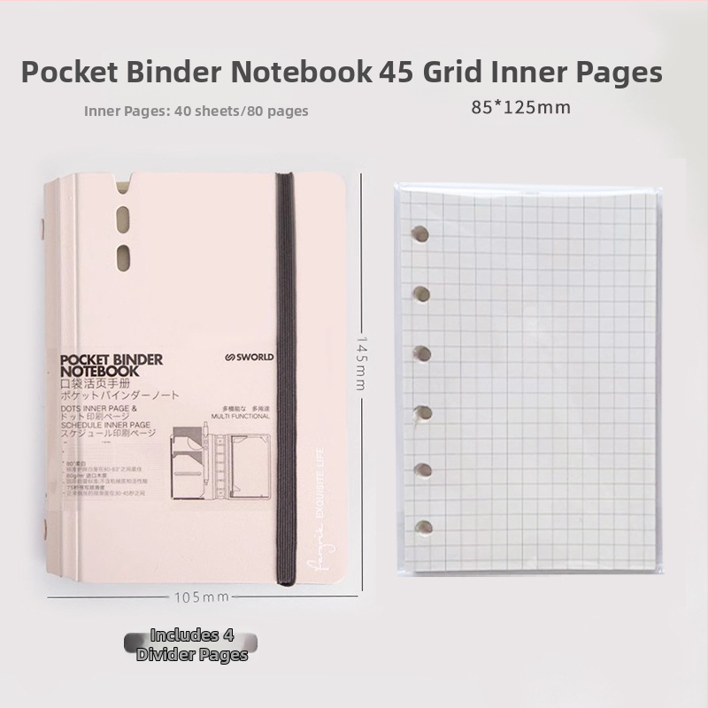 sworld kivehető lapokkal ellátott jegyzetfüzet kis jegyzetfüzet a7 jegyzetfüzet hordozható jegyzettömb munkához, magas színárnyalatú, hordozható zsebkönyv diákoknak