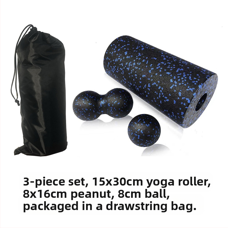 epp hab jóga oszlop hab tengely szett görgő jóga görgő izommasszázs relaxációs fitnesz masszázs oszlop