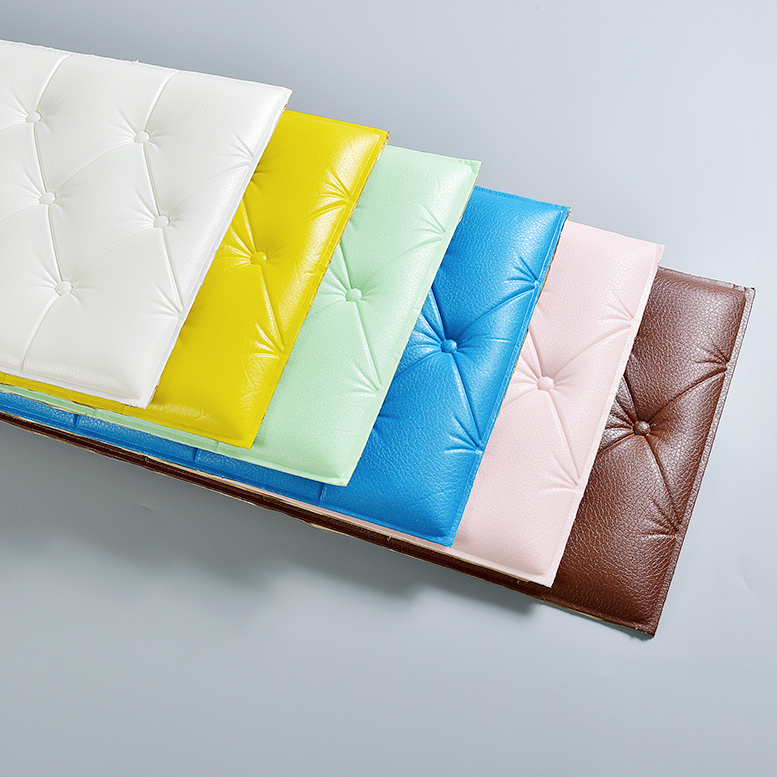 Veekindel ja niiskuskindel voodiääre tapeet, isekleepuvad tatami voodiääre pehmed kotid, seinakleebised, kokkupõrkekindlad seinakaunistused