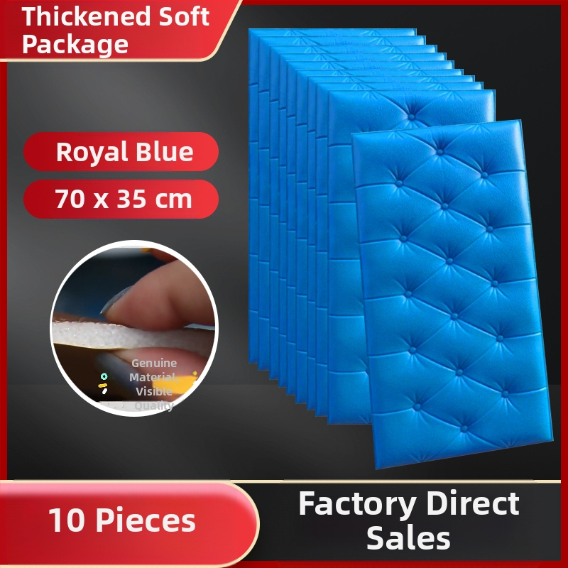 Veekindel ja niiskuskindel voodiääre tapeet, isekleepuvad tatami voodiääre pehmed kotid, seinakleebised, kokkupõrkekindlad seinakaunistused