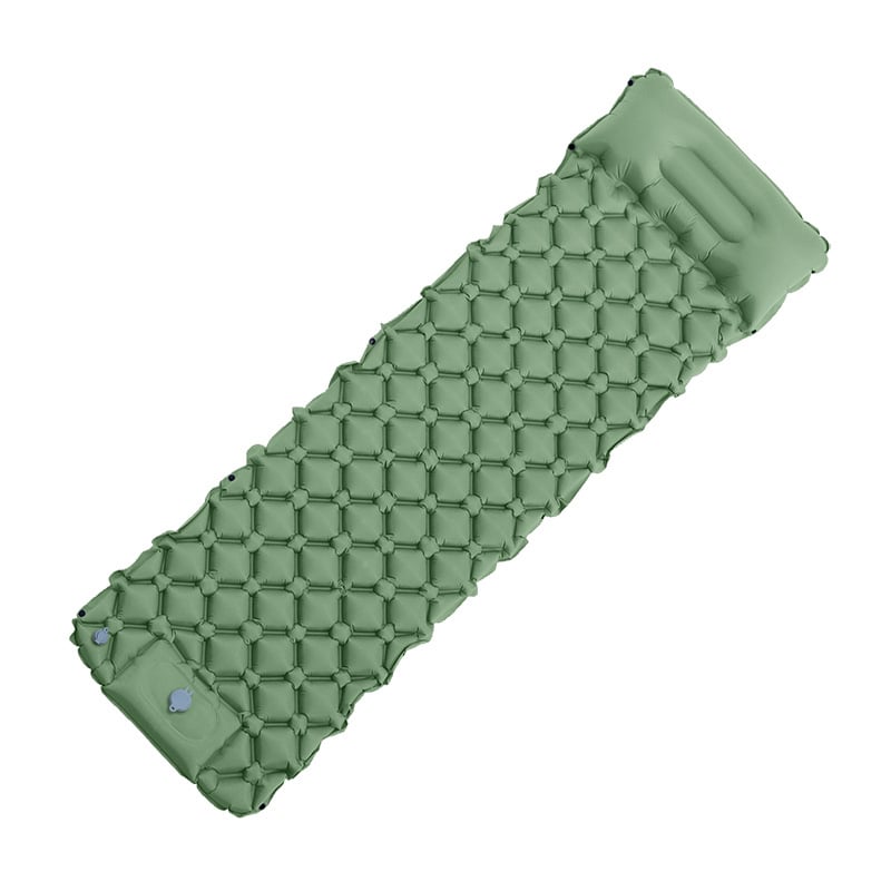 Pēdu jauns viena dimanta TPU piepūšamais paklājs āra telts guļampaklājs īpaši viegls pārnēsājams kempinga mitrumizturīgs paklājs