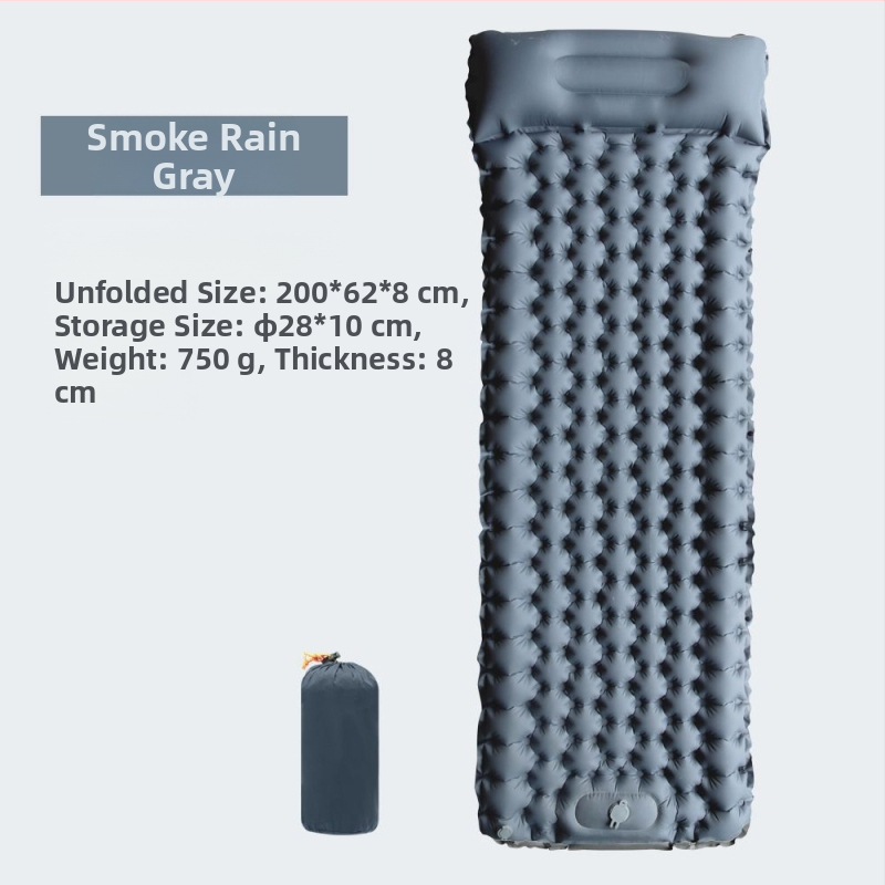 Pēdu jauns viena dimanta TPU piepūšamais paklājs āra telts guļampaklājs īpaši viegls pārnēsājams kempinga mitrumizturīgs paklājs