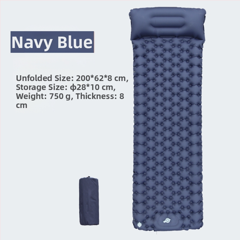 Pēdu jauns viena dimanta TPU piepūšamais paklājs āra telts guļampaklājs īpaši viegls pārnēsājams kempinga mitrumizturīgs paklājs