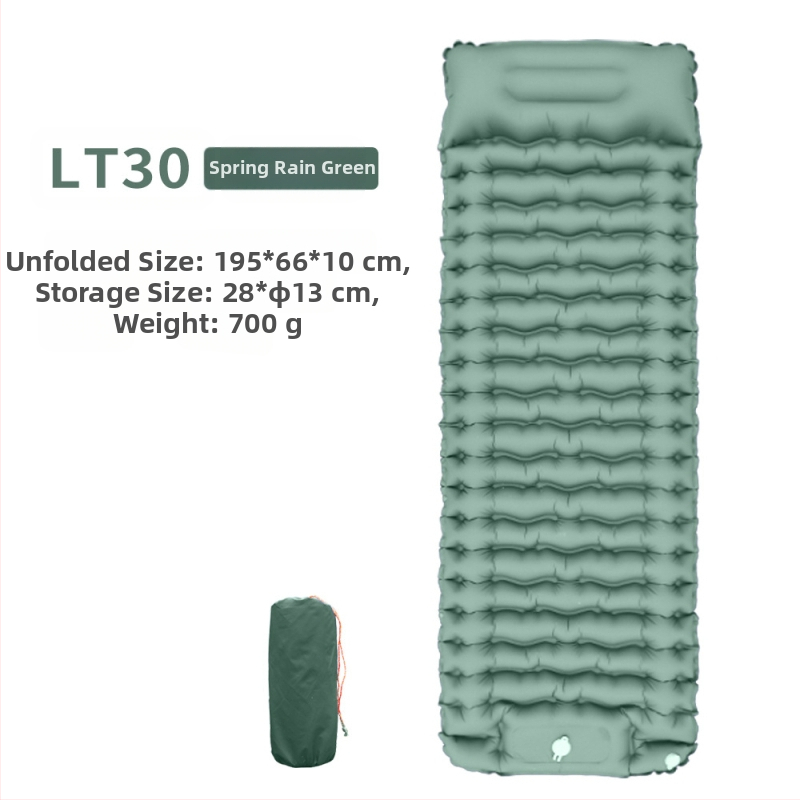Pēdu jauns viena dimanta TPU piepūšamais paklājs āra telts guļampaklājs īpaši viegls pārnēsājams kempinga mitrumizturīgs paklājs