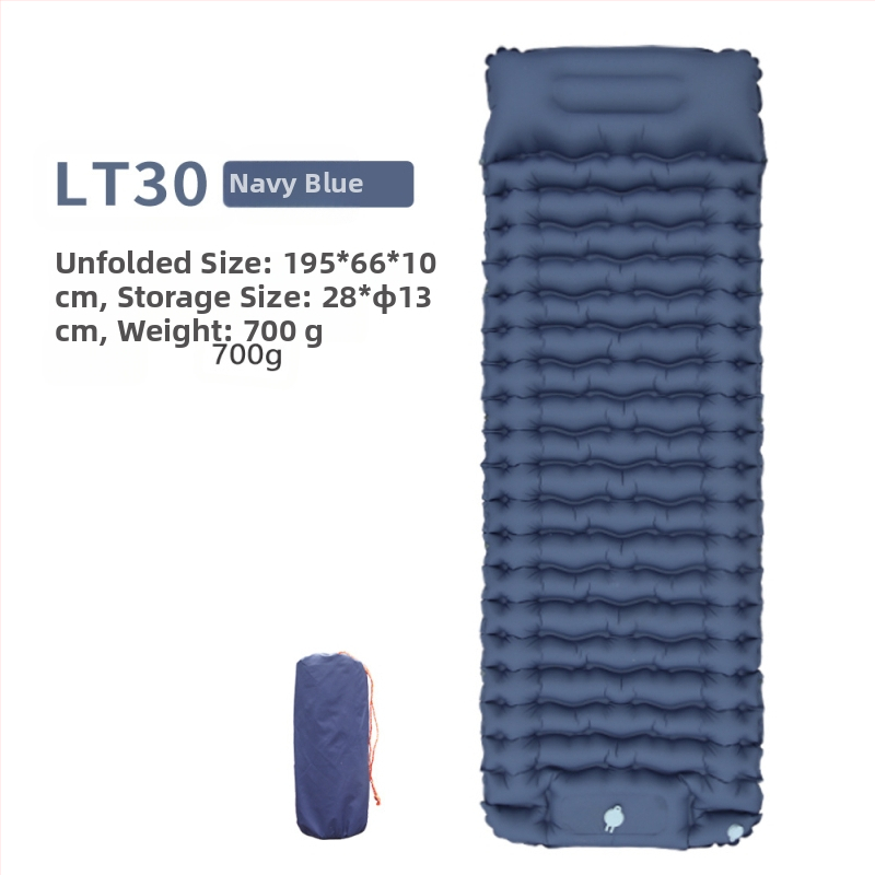 Pēdu jauns viena dimanta TPU piepūšamais paklājs āra telts guļampaklājs īpaši viegls pārnēsājams kempinga mitrumizturīgs paklājs