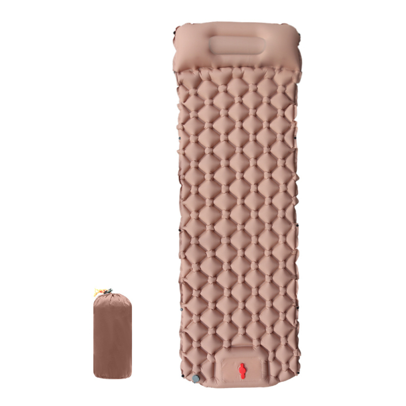 Pēdu jauns viena dimanta TPU piepūšamais paklājs āra telts guļampaklājs īpaši viegls pārnēsājams kempinga mitrumizturīgs paklājs