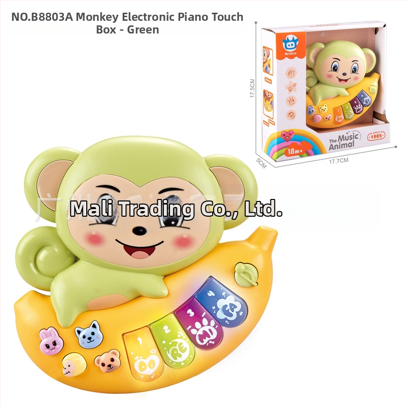 Gyermek multifunkcionális rajzfilm állat elektronikus orgona oktatójáték könnyűzene elektronikus zongora hangszer játék