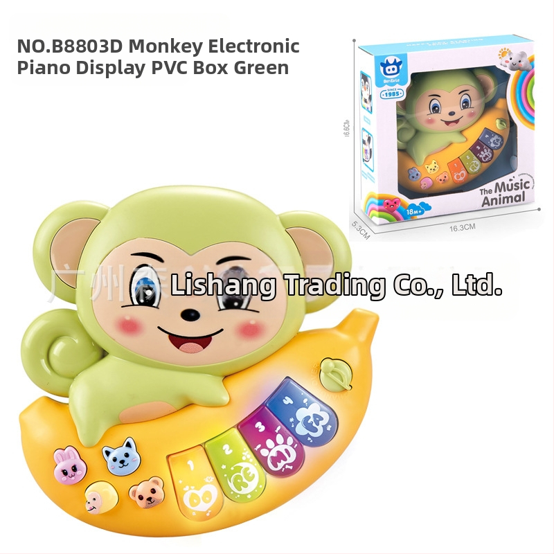 Gyermek multifunkcionális rajzfilm állat elektronikus orgona oktatójáték könnyűzene elektronikus zongora hangszer játék
