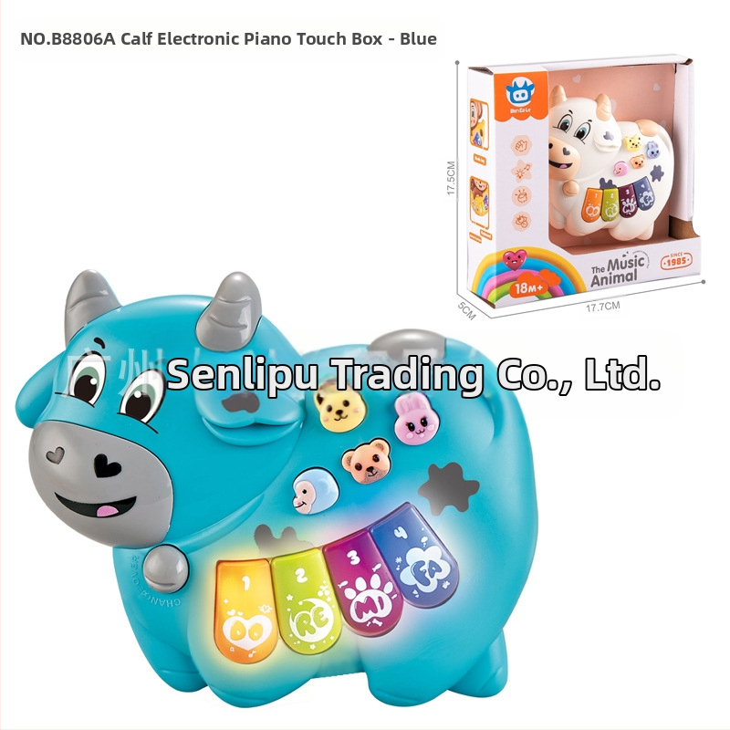 Gyermek multifunkcionális rajzfilm állat elektronikus orgona oktatójáték könnyűzene elektronikus zongora hangszer játék