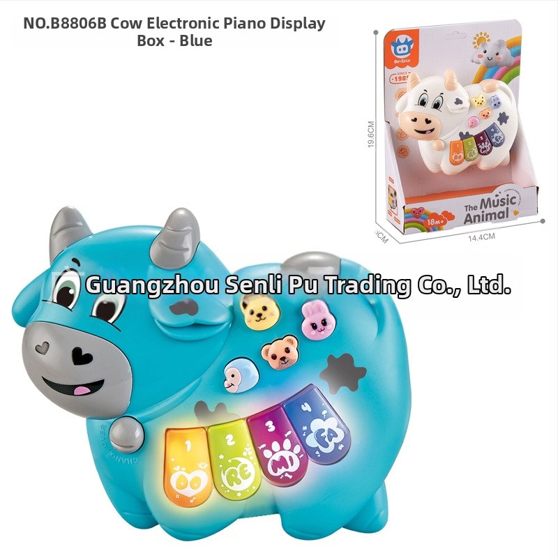 Gyermek multifunkcionális rajzfilm állat elektronikus orgona oktatójáték könnyűzene elektronikus zongora hangszer játék