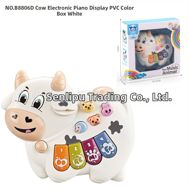 Gyermek multifunkcionális rajzfilm állat elektronikus orgona oktatójáték könnyűzene elektronikus zongora hangszer játék