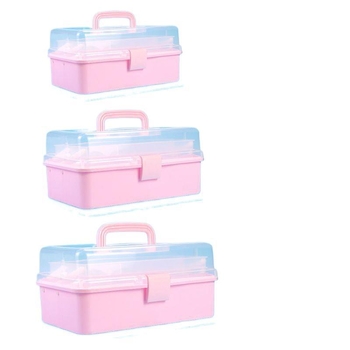 Kunstitööriistakast Kolmekihiline Mitmekihiline Kokkupandav Õpilaste Maalimiskast Kaasaskantav Multifunktsionaalne Majapidamiskast Kunst