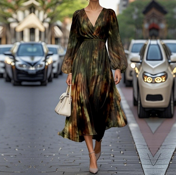 Európa és az Egyesült Államok határokon átnyúló külkereskedelme 2025 Amazon AliExpress kívánság női ruházati nyomtatási ruha