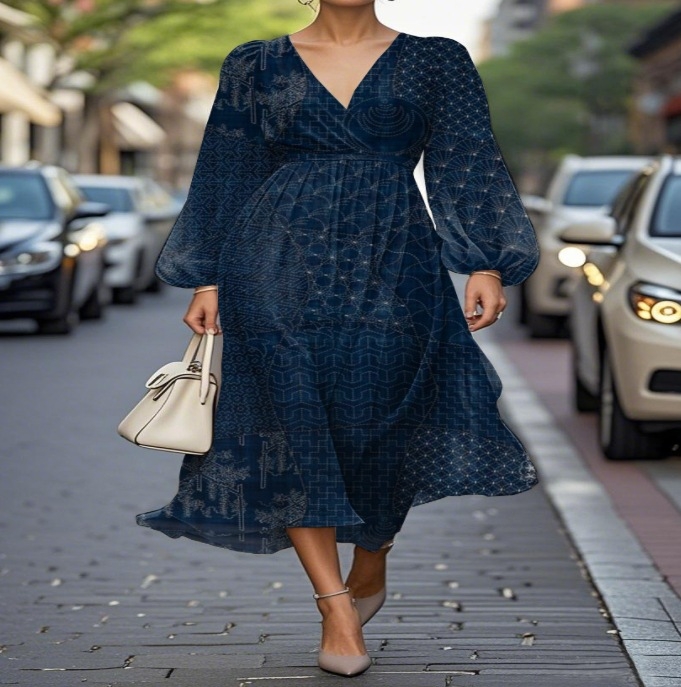 Európa és az Egyesült Államok határokon átnyúló külkereskedelme 2025 Amazon AliExpress kívánság női ruházati nyomtatási ruha