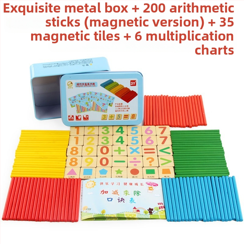 Kis bot abakusz állvány matematika taneszközök tanulási számtan számtan számolás gyerekeknek óvoda általános iskola kis bot összeadás és kivonás