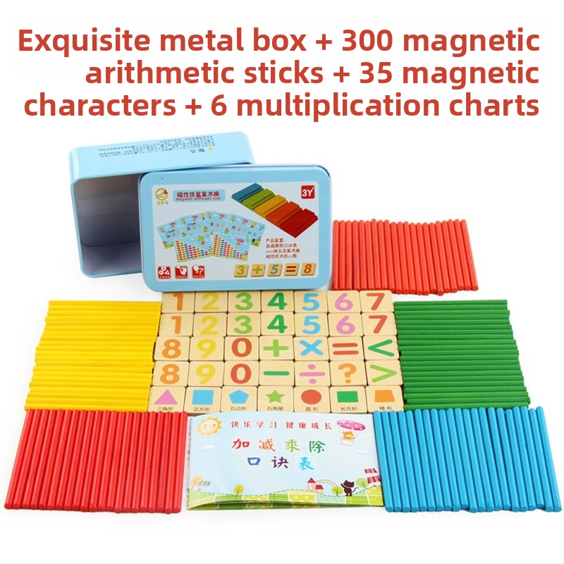 Kis bot abakusz állvány matematika taneszközök tanulási számtan számtan számolás gyerekeknek óvoda általános iskola kis bot összeadás és kivonás