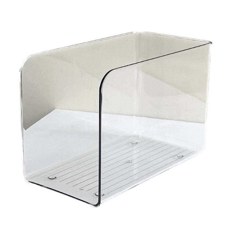 Könyvespolc akril asztali átlátszó könyvespolc állvány irodai irattartó asztali könyvtároló doboz állvány