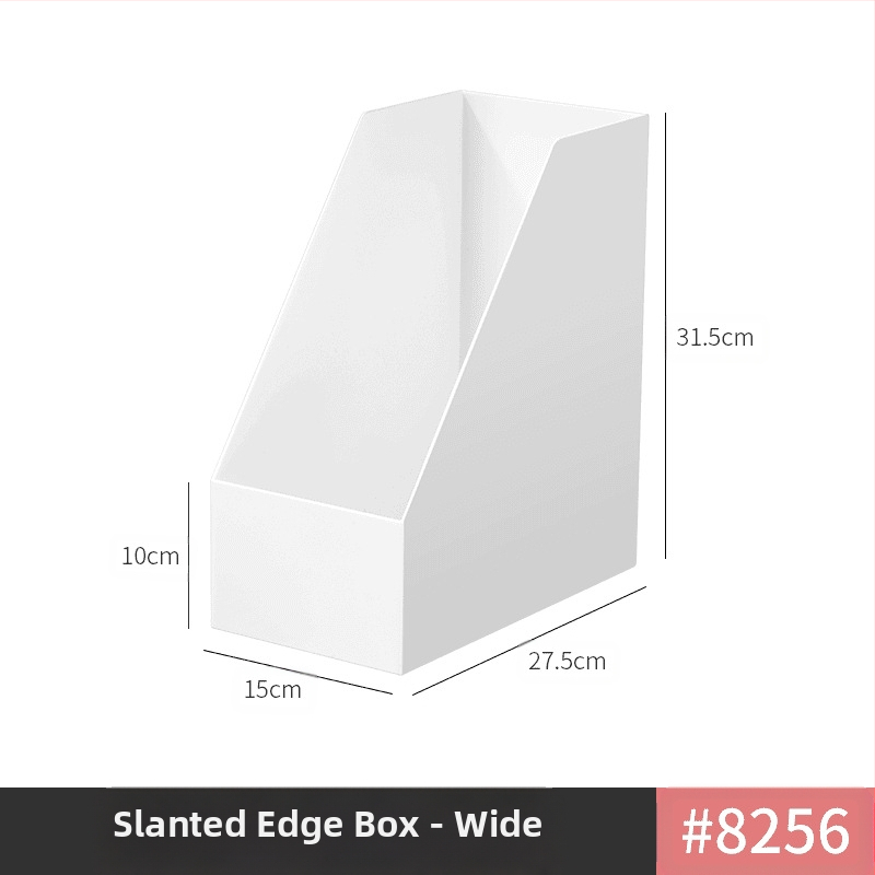 Könyvespolc akril asztali átlátszó könyvespolc állvány irodai irattartó asztali könyvtároló doboz állvány