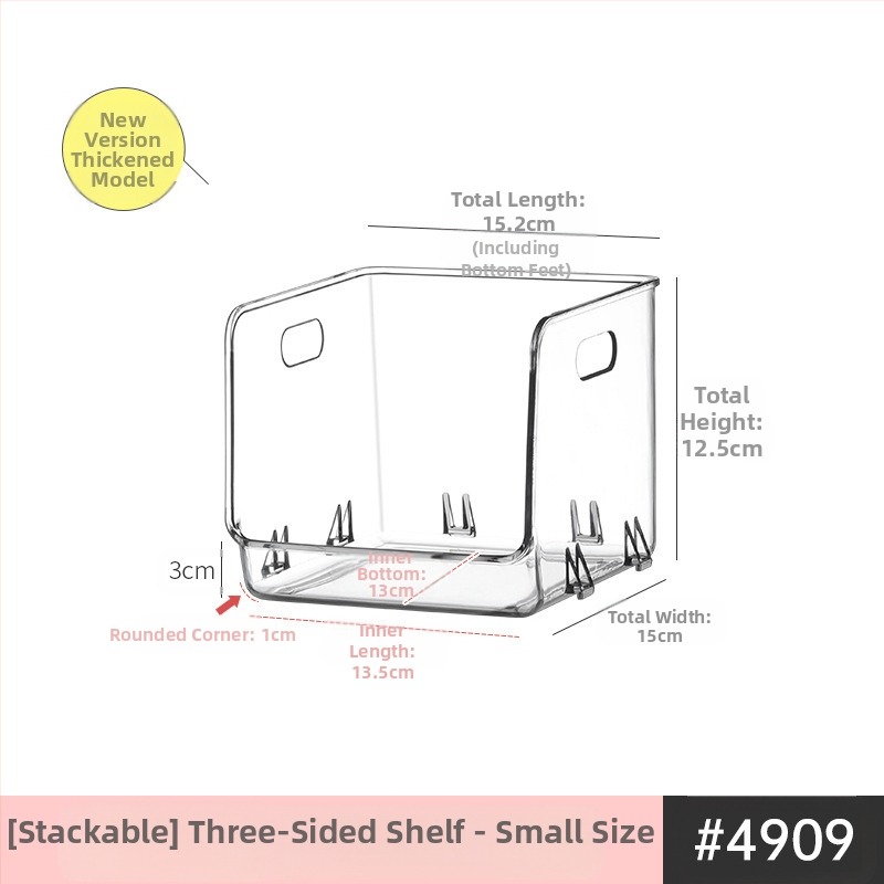 Könyvespolc akril asztali átlátszó könyvespolc állvány irodai irattartó asztali könyvtároló doboz állvány