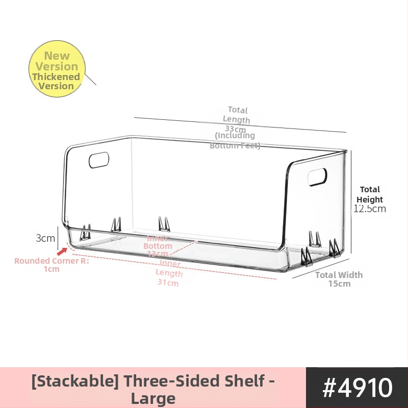 Könyvespolc akril asztali átlátszó könyvespolc állvány irodai irattartó asztali könyvtároló doboz állvány
