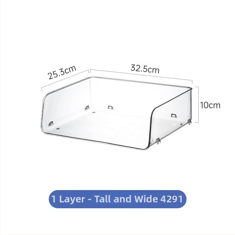 Könyvespolc akril asztali átlátszó könyvespolc állvány irodai irattartó asztali könyvtároló doboz állvány