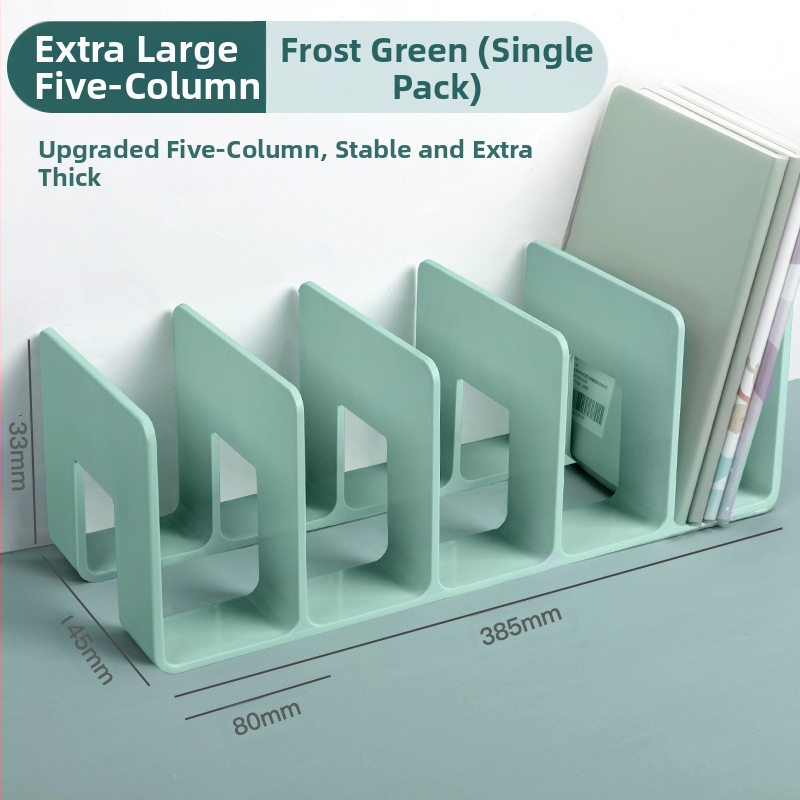 Könyvesállvány, olvasóállvány, könyvcsipesz, asztali könyvespolc, asztali fix könyvtároló állvány, elválasztó, átlátszó akril