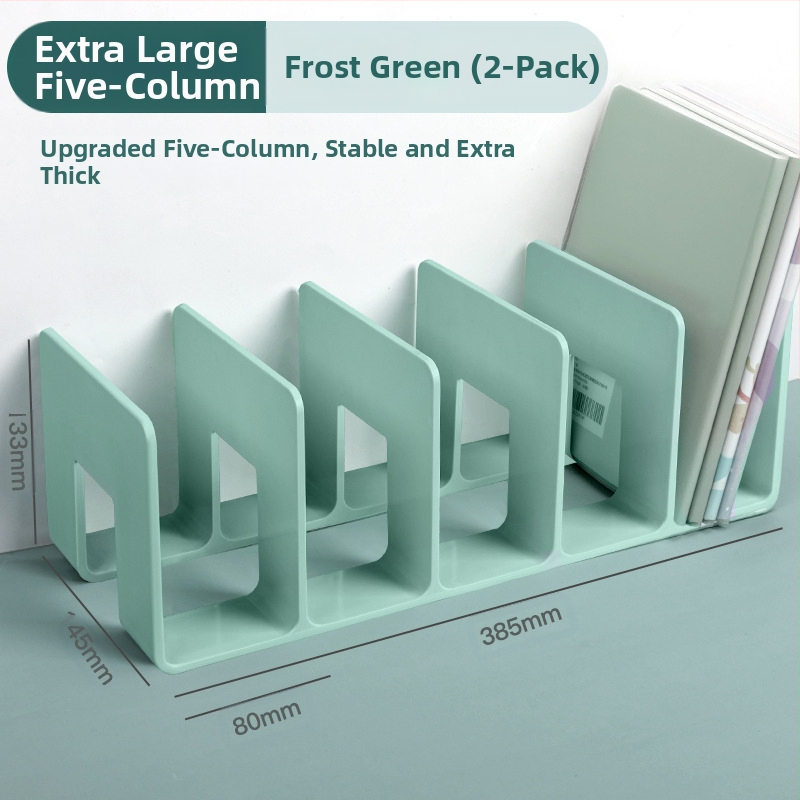 Könyvesállvány, olvasóállvány, könyvcsipesz, asztali könyvespolc, asztali fix könyvtároló állvány, elválasztó, átlátszó akril