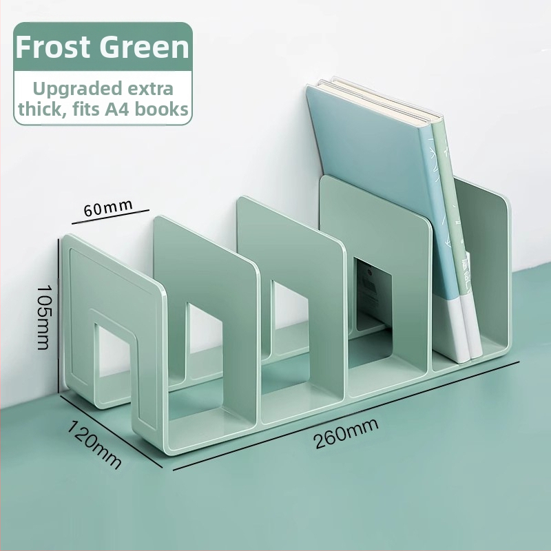 Könyvesállvány, olvasóállvány, könyvcsipesz, asztali könyvespolc, asztali fix könyvtároló állvány, elválasztó, átlátszó akril