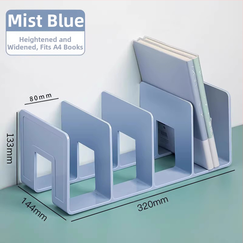 Könyvesállvány, olvasóállvány, könyvcsipesz, asztali könyvespolc, asztali fix könyvtároló állvány, elválasztó, átlátszó akril