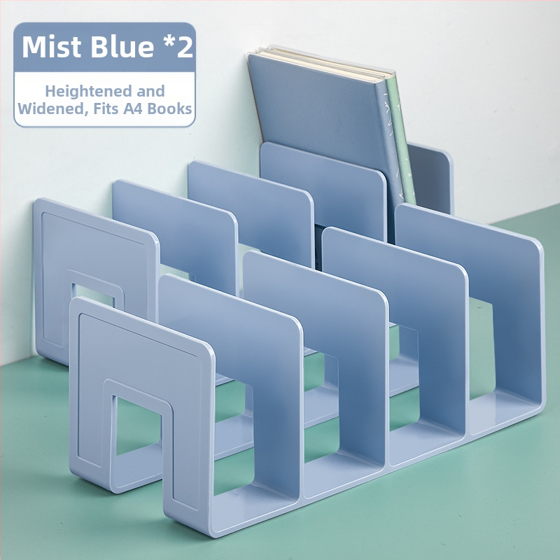 Könyvesállvány, olvasóállvány, könyvcsipesz, asztali könyvespolc, asztali fix könyvtároló állvány, elválasztó, átlátszó akril