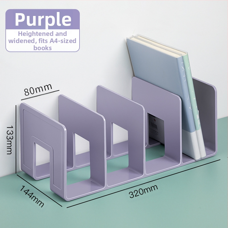 Könyvesállvány, olvasóállvány, könyvcsipesz, asztali könyvespolc, asztali fix könyvtároló állvány, elválasztó, átlátszó akril