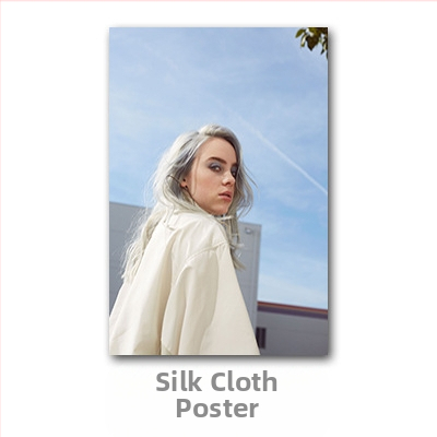 Aliexpressi piiriülene Billie Eilishi kuulsuste plakat, Billie Eilishi Euroopa ja Ameerika tegelaskujude magamistoa ja elutoa seinapilt