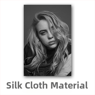 Aliexpressi piiriülene Billie Eilishi kuulsuste plakat, Billie Eilishi Euroopa ja Ameerika tegelaskujude magamistoa ja elutoa seinapilt