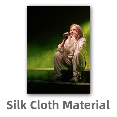 Aliexpressi piiriülene Billie Eilishi kuulsuste plakat, Billie Eilishi Euroopa ja Ameerika tegelaskujude magamistoa ja elutoa seinapilt