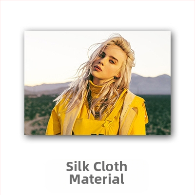 Aliexpressi piiriülene Billie Eilishi kuulsuste plakat, Billie Eilishi Euroopa ja Ameerika tegelaskujude magamistoa ja elutoa seinapilt