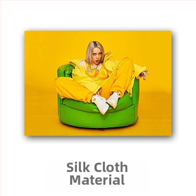 Aliexpressi piiriülene Billie Eilishi kuulsuste plakat, Billie Eilishi Euroopa ja Ameerika tegelaskujude magamistoa ja elutoa seinapilt