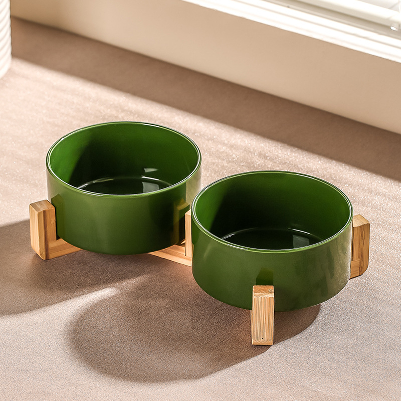 Macskatál, fekete kerámia kutyatál, fekete tál, macskaeledel-tál, kutyaital, macskaeledel-tál, kisállat-itató, kopogásgátló