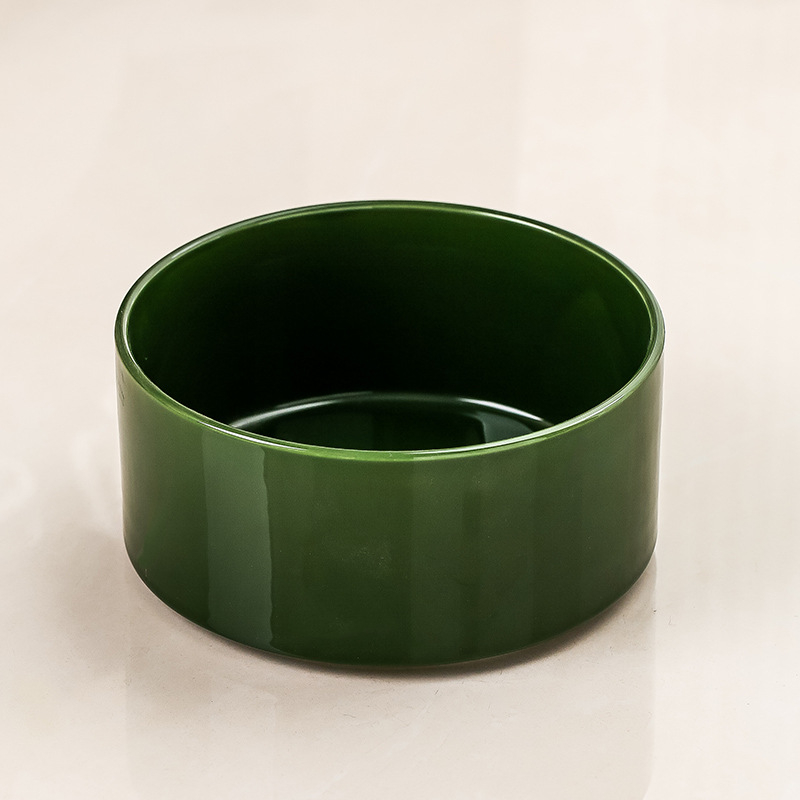 Macskatál, fekete kerámia kutyatál, fekete tál, macskaeledel-tál, kutyaital, macskaeledel-tál, kisállat-itató, kopogásgátló