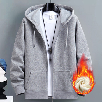 Мъжки жилетка, пролетно-есенен, американска модна марка, с качулка, топ дрехи за двойки, свободни спортни якета с цип, големи размери