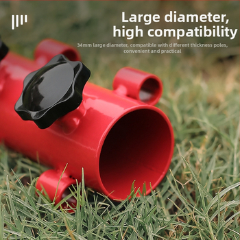 Νέα εξωτερική πολύχρωμη ρυθμιζόμενη βάση στέγης για σκηνή κάμπινγκ, αξεσουάρ στέγης, βάση στέγης