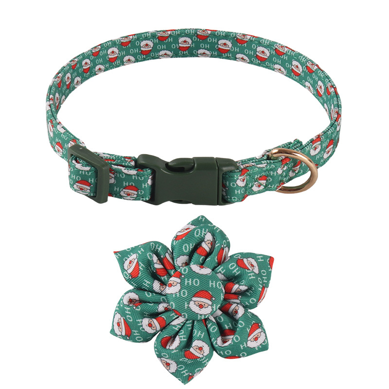 Amingeri uue lemmikloomatoodete disainiga jõuluseeria vibu-päevalillekujuline koerakaelarihm