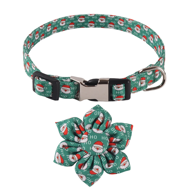 Amingeri uue lemmikloomatoodete disainiga jõuluseeria vibu-päevalillekujuline koerakaelarihm