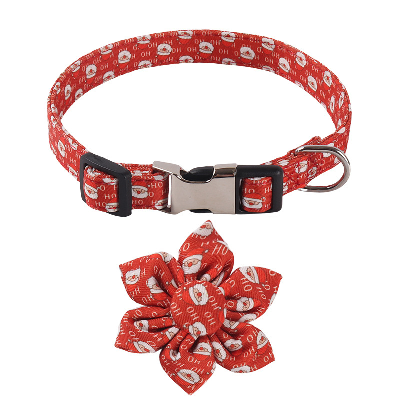 Amingeri uue lemmikloomatoodete disainiga jõuluseeria vibu-päevalillekujuline koerakaelarihm