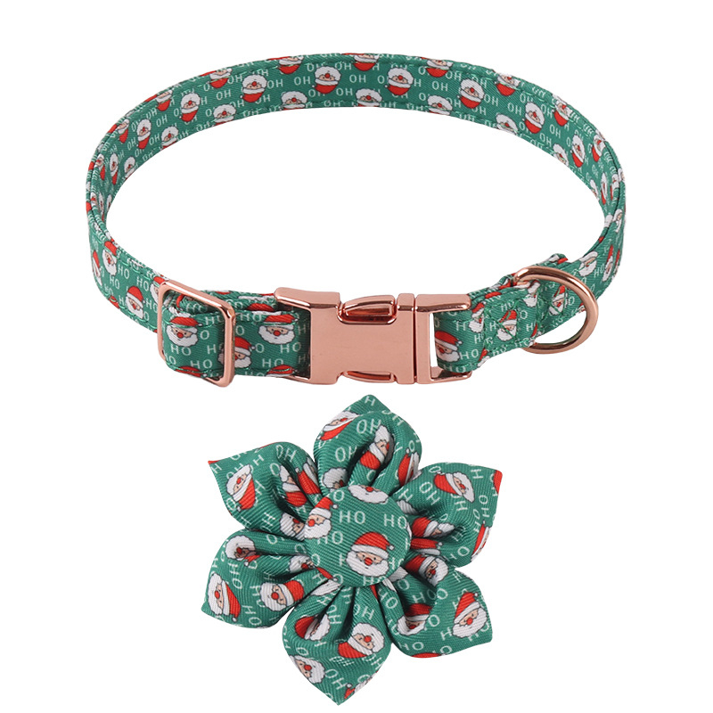 Amingeri uue lemmikloomatoodete disainiga jõuluseeria vibu-päevalillekujuline koerakaelarihm