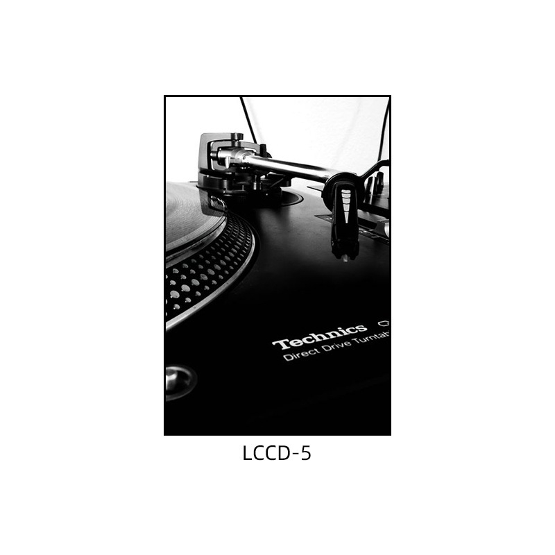 Декоративна картина с винилова плоча, индустриален стил, бар, музика, ресторант, висяща картина, прозрачен бар, кафене, нощен клуб, пеещ диск, стенопис